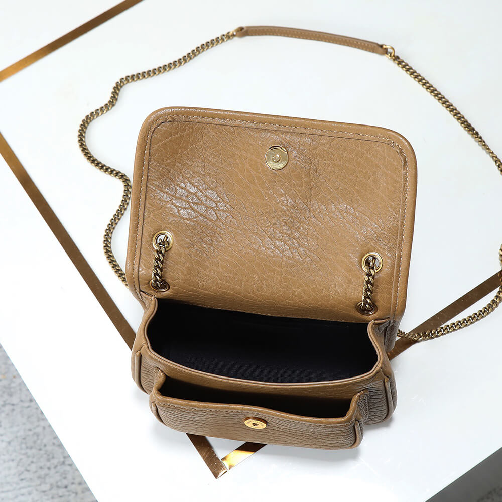 YSL NIKI mini in grained lambskin(HIGH-END GRADE)