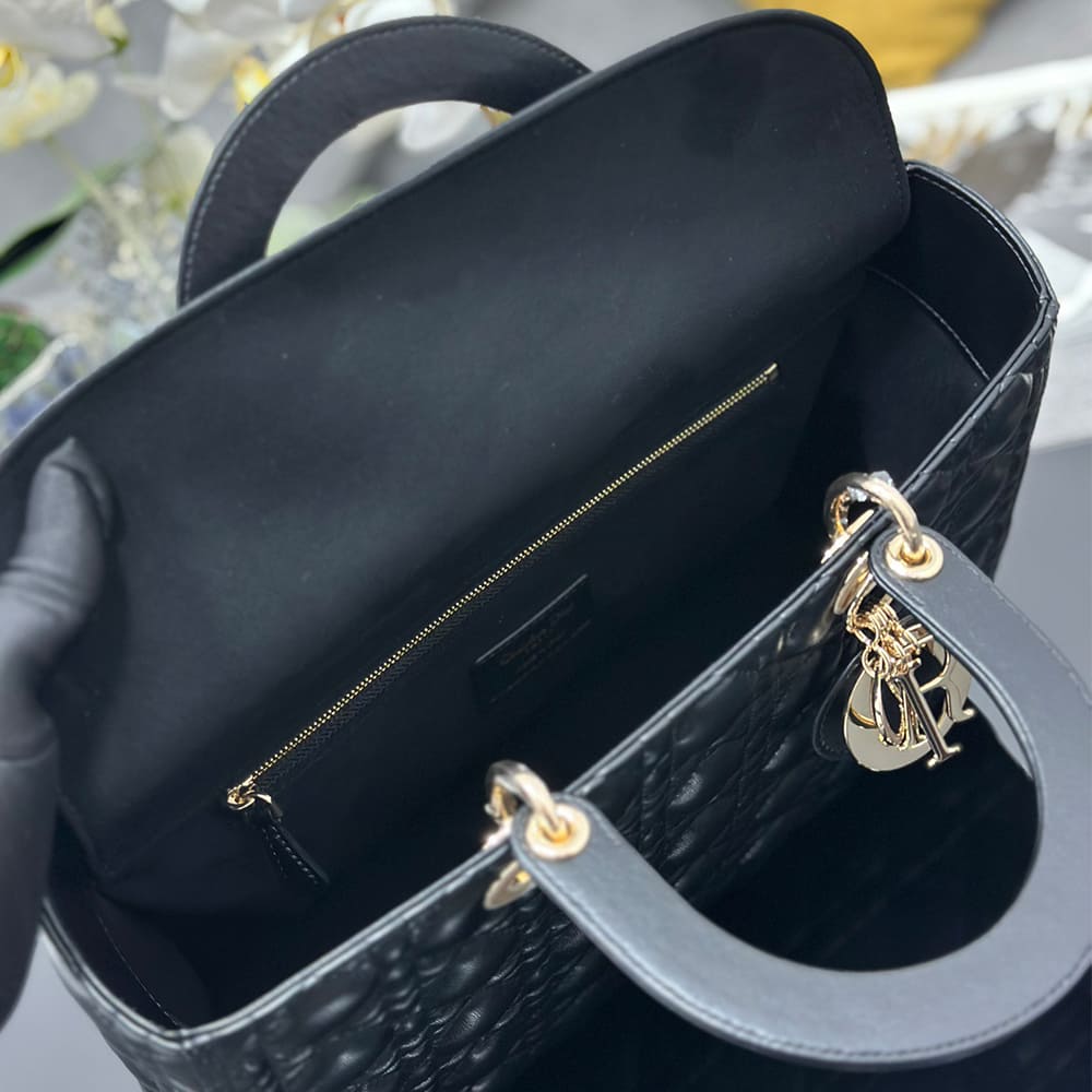 Dior Large Lady Dior Bag(HIGH-END GRADE)
