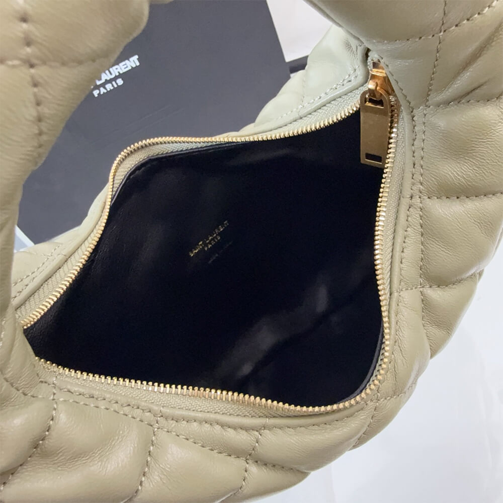 YSL ICARINO in quilted nappa(HIGH-END GRADE)