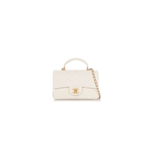 CHANEL Mini Classic Handbag With Top Handle
