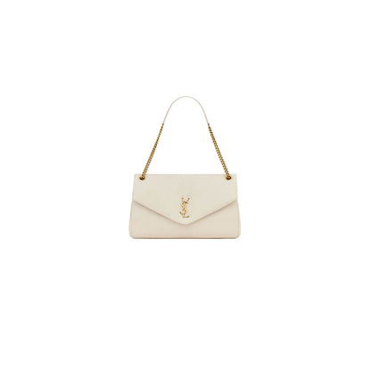 YSL Calypso large in grained lambskin