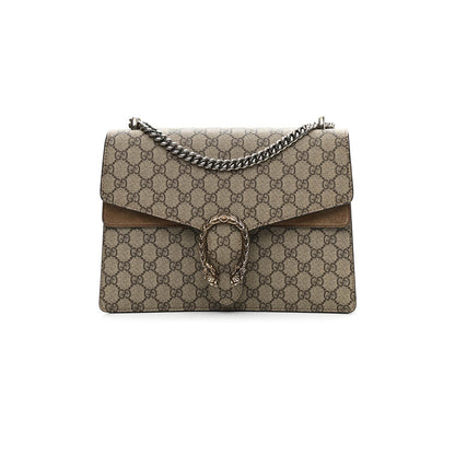 GG Supreme Medium Dionysus Shoulder Bag