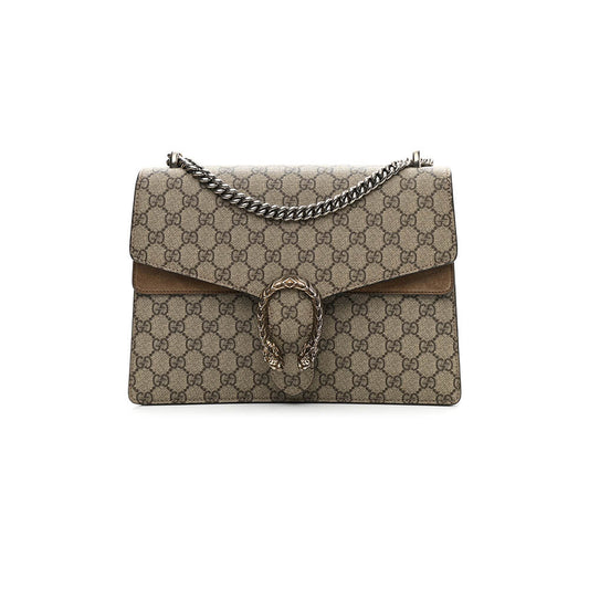 GG Supreme Medium Dionysus Shoulder Bag