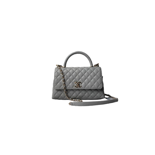 CHANEL Large Flap Bag With Top Handle(high-end grade)
