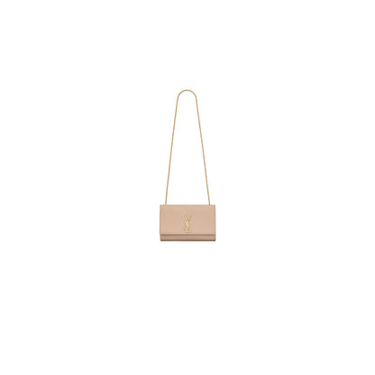 YSL kate medium in grain de poudre embossed leather