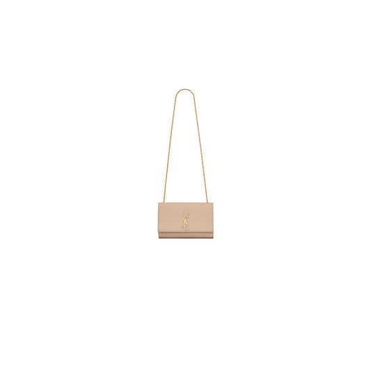 YSL kate medium in grain de poudre embossed leather