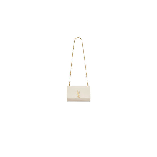 YSL kate medium in grain de poudre embossed leather