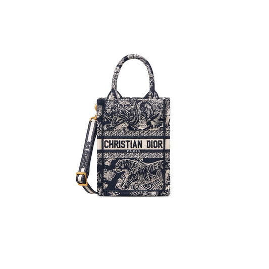 MINI DIOR BOOK TOTE PHONE BAG