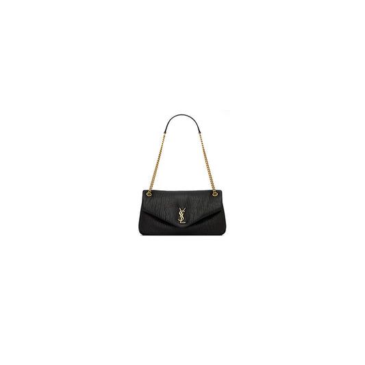 YSL calypso medium in grained lambskin