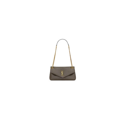 YSL calypso small in plunged lambskin
