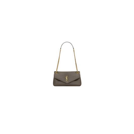 YSL calypso small in plunged lambskin