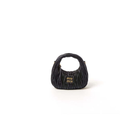 Mini Wander matelass?? nappa leather hobo bag(high-end grade)