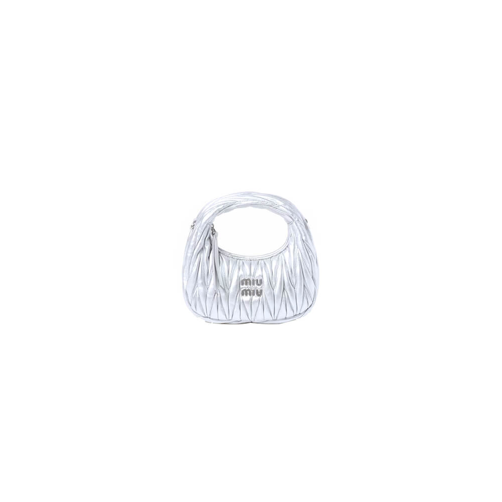 Mini Wander matelass?? nappa leather hobo bag(high-end grade)