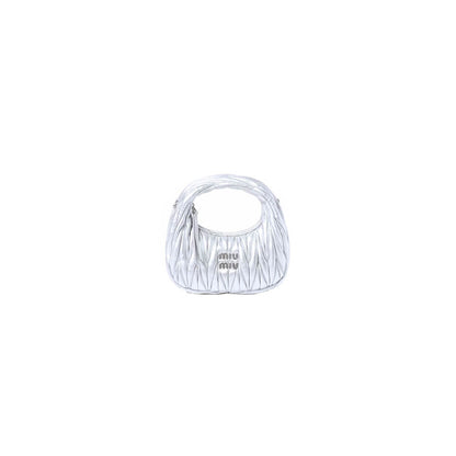 Mini Wander matelass?? nappa leather hobo bag(high-end grade)