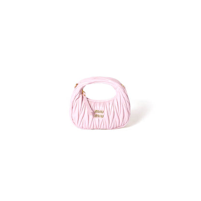 Mini Wander matelass?? nappa leather hobo bag(high-end grade)