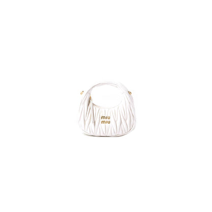 Mini Wander matelass?? nappa leather hobo bag(high-end grade)