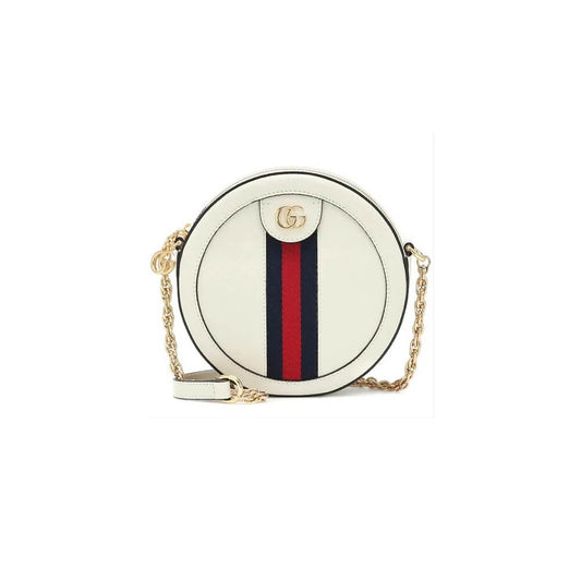 Ophidia GG mini round shoulder bag