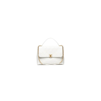Chanel Large Flap Bag With Top Handle(HIGH-END GRADE)
