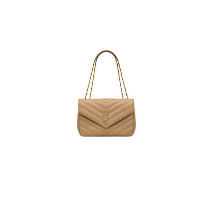 YSL LOULOU large in MATELASSE lambskin(HIGH-END GRADE)