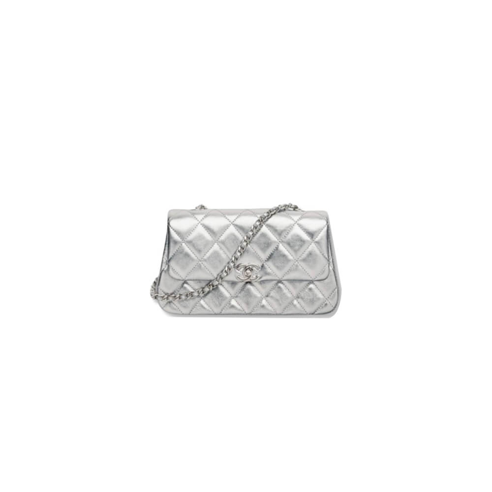 Chanel FLAP PHONE HOLDER WITH CHAIN(HIGH-END GRADE)