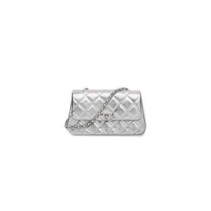 Chanel FLAP PHONE HOLDER WITH CHAIN(HIGH-END GRADE)