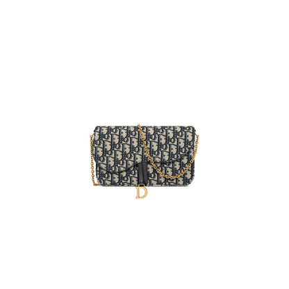 Medium Saddle Pouch with Chain