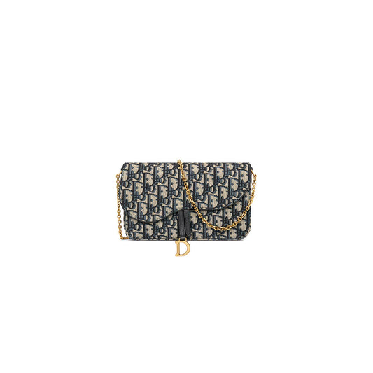 Medium Saddle Pouch with Chain