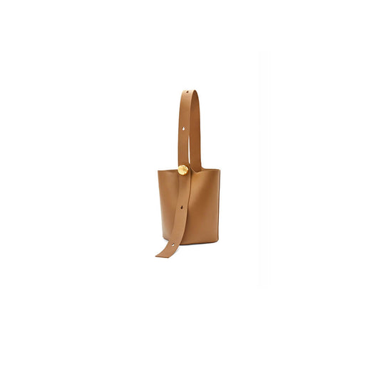 LOEWE Medium Pebble bucket in smooth calfskin(high-end grade)
