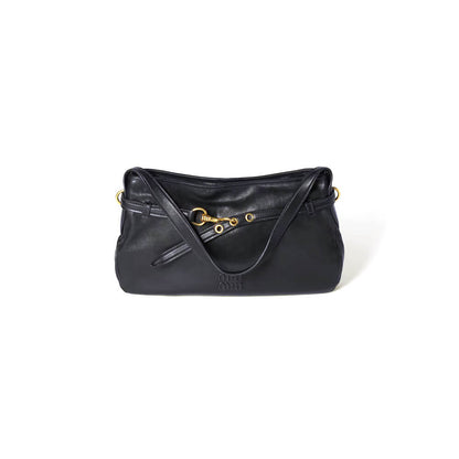 MIUMIU Medium Aventure nappa leather bag(HIGH-END GRADE)