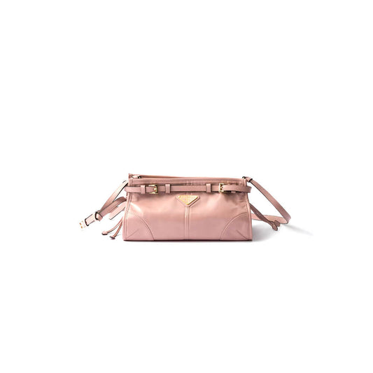 Prada Bonnie small leather shoulder bag(HIGH-END GRADE)