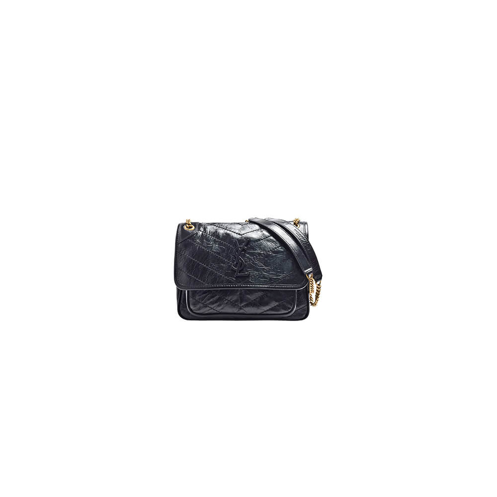 YSL NIKI baby in vintage leather(HIGH-END GRADE)