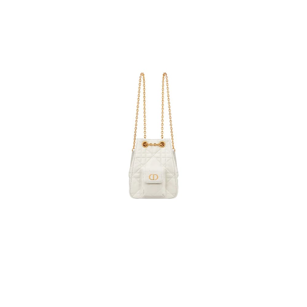 Dior Small Dior Caro Multicarry Backpack with Chain(HIGH-END GRADE)