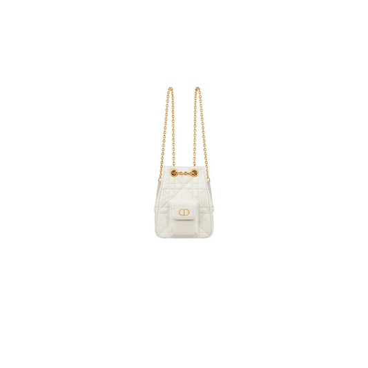 Dior Small Dior Caro Multicarry Backpack with Chain(HIGH-END GRADE)