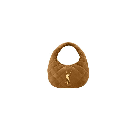 YSL ICARINO in quilted suede(HIGH-END GRADE)