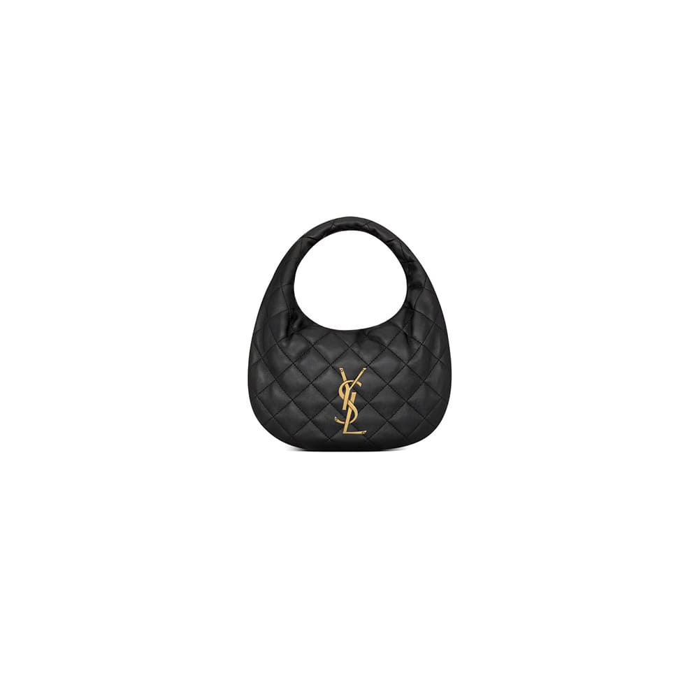 YSL ICARINO in quilted nappa(HIGH-END GRADE)