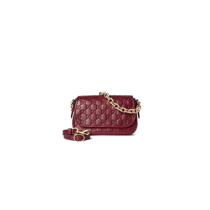 GG Emblem small shoulder bag