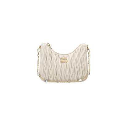 Matelasse nappa leather shoulder bag