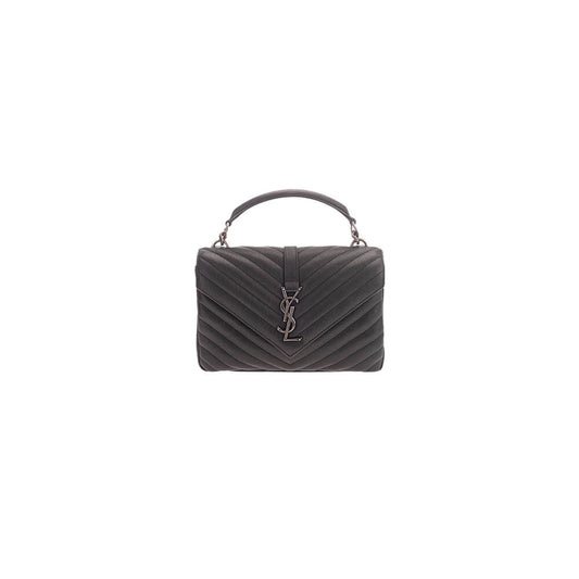 COLLEGE MEDIUM CHAIN BAG IN QUILTED LEATHER