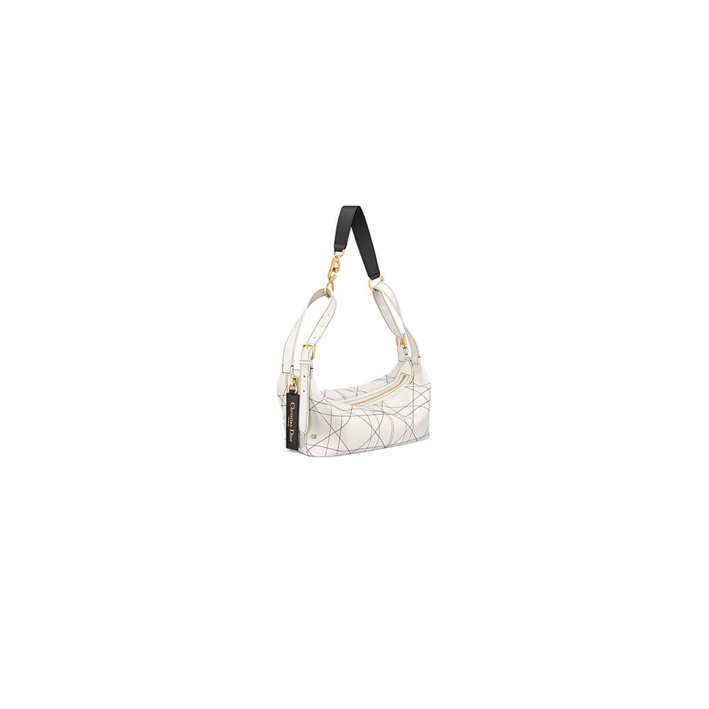 Dior Small D-Journey Bag in Two-Tone Calfskin(HIGH-END GRADE)
