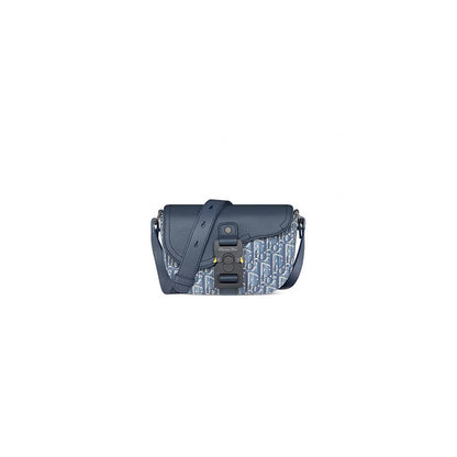 Dior Mini Saddle Messenger Bag with Flap