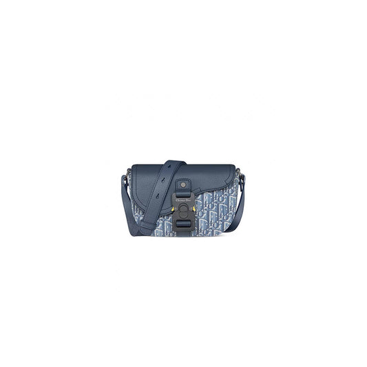 Dior Mini Saddle Messenger Bag with Flap