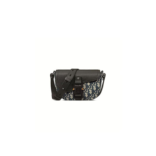Dior Mini Saddle Messenger Bag with Flap