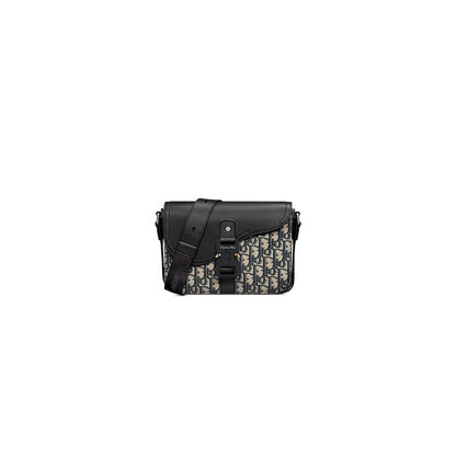 Dior Small Saddle Messenger Bag with Flap