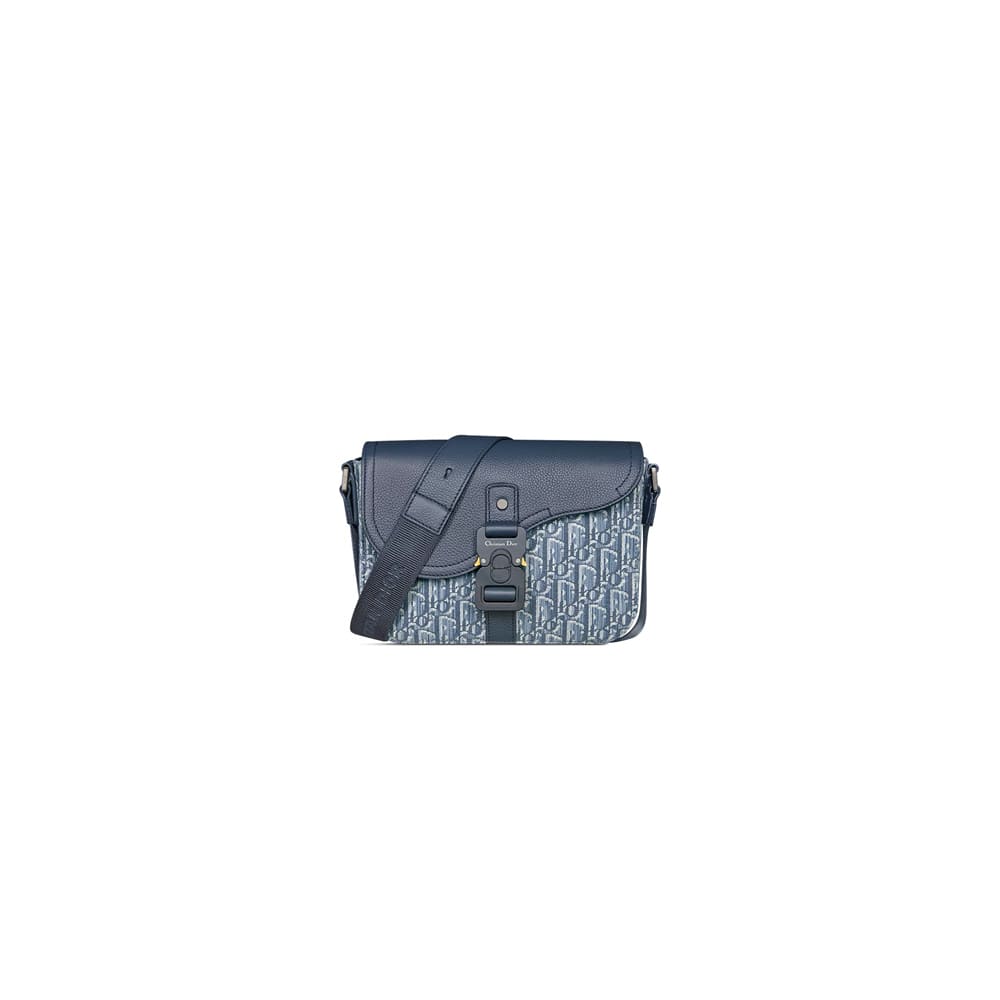 Dior Small Saddle Messenger Bag with Flap