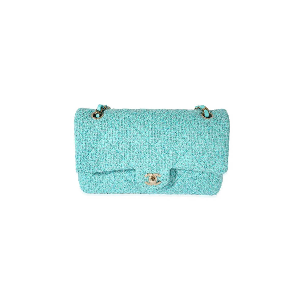 Chanel Tweed Medium Classic Flap Bag