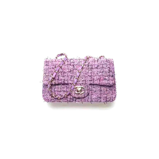 Chanel Tweed Medium Classic Flap Bag