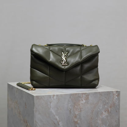 YSL Toy Puffer in lambskin