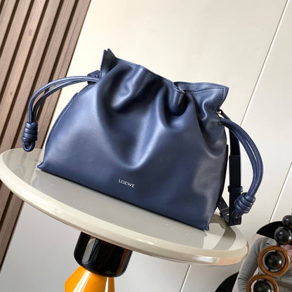 LOEWE Medium Flamenco clutch in nappa calfskin(HIGH-END GRADE)