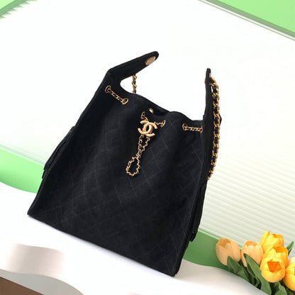 CHANEL 25C LARGE HOBO SUEDE(high-end grade)