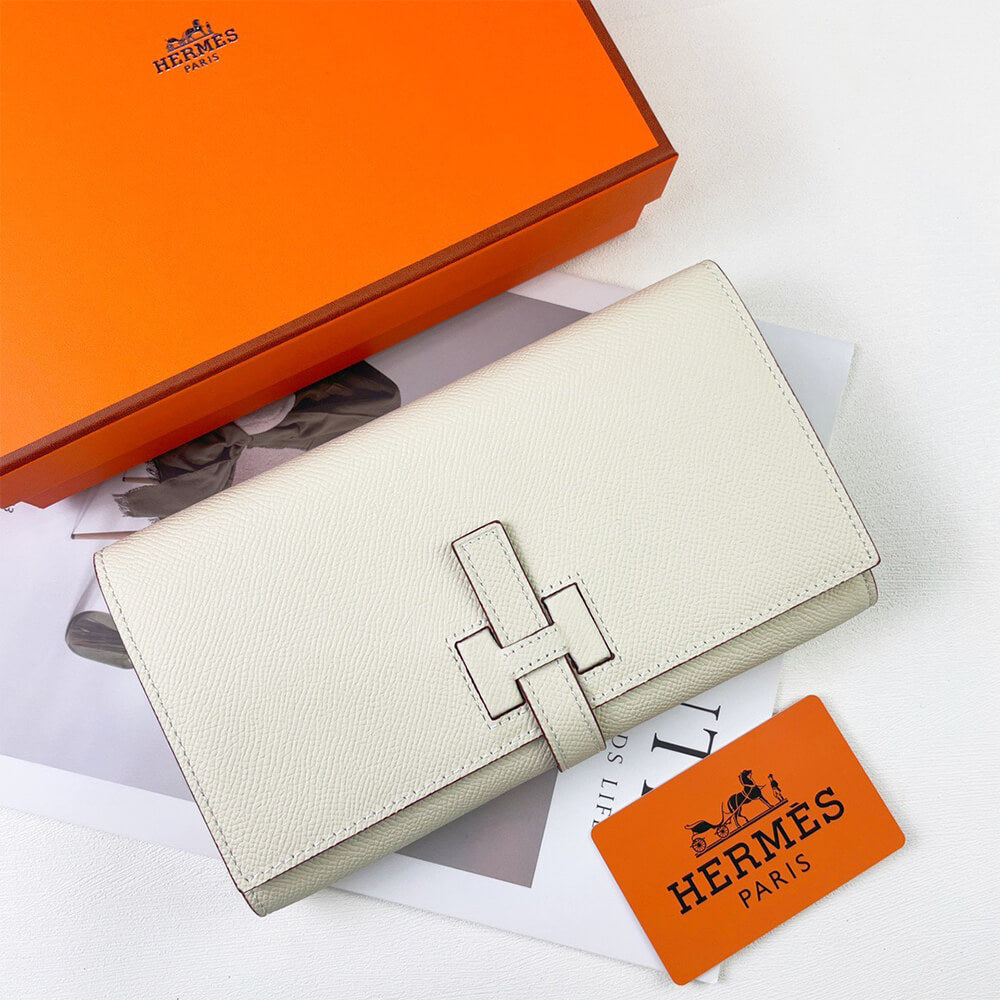 HERMES New H Passant Toutenmain wallet(HIGH-END GRADE)